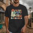 Teacher Halloween Cute Booooks Ghost Read More Books Unisex T-Shirt, funny design