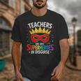 Teachers Are Just Superheroes In Disguise Fun Back To School Unisex T-Shirt, funny design Teachers Are Just Superheroes In Disguise Fun Back To School Unisex T-Shirt, funny design