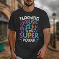 Teaching Music Is My Superpower Music Teacher For Men Women Kids Unisex T-Shirt, funny design