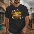 Teaching Is My Superpower Retro Comic Teacher Unisex T-Shirt, funny design Teaching Is My Superpower Retro Comic Teacher Unisex T-Shirt, funny design