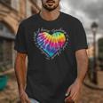 Teaching Is a Work Of Heart Tie Dye Hippie For Teacher For Men Women Girls Kids Unisex T-Shirt, funny design
