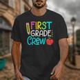 Team 1st Grade Crew Back To School 1st Grade Teacher Kids Unisex T-Shirt, funny design Team 1st Grade Crew Back To School 1st Grade Teacher Kids Unisex T-Shirt, funny design