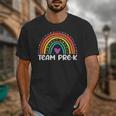 Team Pre-K Teacher Crew Squad Hello Back School Graduation Unisex T-Shirt, funny design
