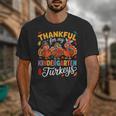 Thankful For My Kindergarten Turkeys Thanksgiving Teacher Unisex T-Shirt, funny design Thankful For My Kindergarten Turkeys Thanksgiving Teacher Unisex T-Shirt, funny design