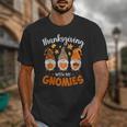 Thanksgiving Shirts For Women With My Gnomies Teachers Gnome Unisex T-Shirt, funny design Thanksgiving Shirts For Women With My Gnomies Teachers Gnome Unisex T-Shirt, funny design