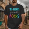 Third Grade Rocks Shirt Team 3rd Grade Teacher Unisex T-Shirt, funny design Third Grade Rocks Shirt Team 3rd Grade Teacher Unisex T-Shirt, funny design