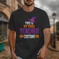 Tired Teacher Costume For Halloween Teachers Unisex T-Shirt, funny design Tired Teacher Costume For Halloween Teachers Unisex T-Shirt, funny design