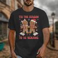 Tis The Season Reading Christmas Shirt Book Lovers Teacher Unisex T-Shirt, funny design Tis The Season Reading Christmas Shirt Book Lovers Teacher Unisex T-Shirt, funny design