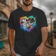 TK Teacher Transitional Kindergarten Heart Back To School Unisex T-Shirt, funny design