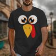 Turkey Face Halloween Costume Thanksgiving Teacher Nurse Unisex T-Shirt, funny design Turkey Face Halloween Costume Thanksgiving Teacher Nurse Unisex T-Shirt, funny design