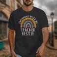 Twinning With My Teacher Bestie Spirit Week Girls Day Kids Unisex T-Shirt, funny design Twinning With My Teacher Bestie Spirit Week Girls Day Kids Unisex T-Shirt, funny design