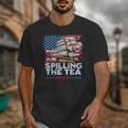 US History Teacher Boston Spilling The Tea Since 1773 Unisex T-Shirt, History Teacher Gifts, funny design