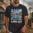 Van Go Retro Vanlife Art Teacher Unisex T-Shirt, funny design Van Go Retro Vanlife Art Teacher Unisex T-Shirt, funny design