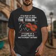 Violin Player Costume For Men Women Violin Teacher Violinist Unisex T-Shirt, funny design