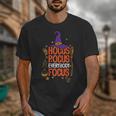 Witchy Halloween Hocus Pocus Everybody Focus Teacher Pumpkin Unisex T-Shirt, funny design Witchy Halloween Hocus Pocus Everybody Focus Teacher Pumpkin Unisex T-Shirt, funny design