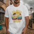 67 Meme Six Seven Bruh Retro Dabbing Teacher School Unisex T-Shirt, funny design