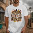 Autumn Fall SPED ED Teacher Thankful Grateful Pumpkin Retro Unisex T-Shirt, funny design Autumn Fall SPED ED Teacher Thankful Grateful Pumpkin Retro Unisex T-Shirt, funny design