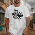 Back To School Checkered Apple Teacher Checkerboard Teacher For Men Women Girls Kids Unisex T-Shirt, funny design Back To School Checkered Apple Teacher Checkerboard Teacher For Men Women Girls Kids Unisex T-Shirt, funny design