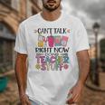 Can't Talk Right Now Doing Teacher Stuff Unisex T-Shirt, funny design