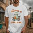 Cute Halloween Teacher Librarian Mummy Reading Books Unisex T-Shirt, funny design Cute Halloween Teacher Librarian Mummy Reading Books Unisex T-Shirt, funny design