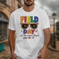 Field Day 2025 Let The Games Begin Kids Boys Girls Teachers Unisex T-Shirt, funny design Field Day 2025 Let The Games Begin Kids Boys Girls Teachers Unisex T-Shirt, funny design