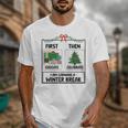First Educate Then Celebrate Christmas Teacher Winter Break Unisex T-Shirt, funny design First Educate Then Celebrate Christmas Teacher Winter Break Unisex T-Shirt, funny design