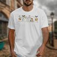 Ghosts Reading Books Library Halloween Teacher Men Women Kid Unisex T-Shirt, funny design