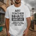 Halloween Art Teacher Prisoner Costume Unisex T-Shirt, funny design