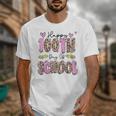 Happy 100th Day Of School Leopard Print Teacher Student Kids Unisex T-Shirt, funny design Happy 100th Day Of School Leopard Print Teacher Student Kids Unisex T-Shirt, funny design