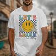 Let's Learn Today Smile Face Back To School For Teacher Kids Unisex T-Shirt, funny design Let's Learn Today Smile Face Back To School For Teacher Kids Unisex T-Shirt, funny design