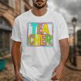 Neon Retro Teacher Cute Teacher Team New Teacher Back To Sch Unisex T-Shirt, funny design Neon Retro Teacher Cute Teacher Team New Teacher Back To Sch Unisex T-Shirt, funny design