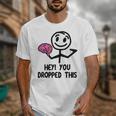 Nerdy Hey You Dropped This Brain Math Teacher Unisex T-Shirt, funny design Nerdy Hey You Dropped This Brain Math Teacher Unisex T-Shirt, funny design