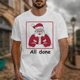 Retro All Done Christmas Special Ed Teacher Team Santa Women Unisex T-Shirt, funny design Retro All Done Christmas Special Ed Teacher Team Santa Women Unisex T-Shirt, funny design