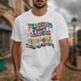 Retro Teaching Future Leaders Groovy Teacher Back To School Unisex T-Shirt, Future Teacher Gifts, Groovy Teacher Gifts, funny design