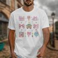 School Pencils And Bows Teacher Bow Coquette Pencil Girls Unisex T-Shirt, funny design School Pencils And Bows Teacher Bow Coquette Pencil Girls Unisex T-Shirt, funny design