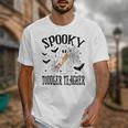 Spooky Toddler Teacher Halloween School Unisex T-Shirt, funny design Spooky Toddler Teacher Halloween School Unisex T-Shirt, funny design