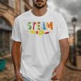 Steam Teacher Science Tech Engineering Arts Maker Unisex T-Shirt, Science Teacher Gifts, funny design