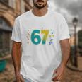 I Survived 67 Days Of School Teachers Students Meme Unisex T-Shirt, funny design