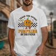 I Teach The Cutest Pumpkins In The Patch Groovy Teacher Fall Unisex T-Shirt, Groovy Teacher Gifts, funny design