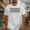 Teacher Checkered Racing Teacher Appreciation Men Women Unisex T-Shirt, funny design Teacher Checkered Racing Teacher Appreciation Men Women Unisex T-Shirt, funny design