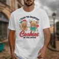 Teacher Of Smart Cookies Cute Gingerbread Teacher Christmas Unisex T-Shirt, funny design