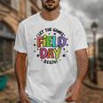 Teacher Student Field Day Let The Games Begin Field Day Unisex T-Shirt, funny design Teacher Student Field Day Let The Games Begin Field Day Unisex T-Shirt, funny design