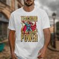 Teaching Is My Super Power Superhero Teacher Unisex T-Shirt, Super Teacher Gifts, funny design