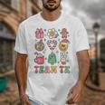 Team TK Teacher Christmas Groovy Smile Face Girl Boy Kid TK Unisex T-Shirt, Groovy Teacher Gifts, funny design Team TK Teacher Christmas Groovy Smile Face Girl Boy Kid TK Unisex T-Shirt, Groovy Teacher Gifts, funny design