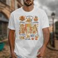 Thanksgiving One Thankful Art Teacher Fall Groovy Men Women Unisex T-Shirt, Groovy Teacher Gifts, funny design Thanksgiving One Thankful Art Teacher Fall Groovy Men Women Unisex T-Shirt, Groovy Teacher Gifts, funny design