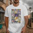 Women Halloween The Teacher Tour Ghosts Pencil Pumpkins Unisex T-Shirt, funny design