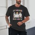 1st Grade Boo Crew Groovy Halloween Floral Ghost Kid Teacher Unisex T-Shirt, novelty gifts, funny gifts 1st Grade Boo Crew Groovy Halloween Floral Ghost Kid Teacher Unisex T-Shirt, novelty gifts, funny gifts
