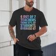 6 Out Of 7 Teachers Think 67 Of Students Overuse 67 Quote Unisex T-Shirt, novelty gifts, funny gifts 6 Out Of 7 Teachers Think 67 Of Students Overuse 67 Quote Unisex T-Shirt, novelty gifts, funny gifts