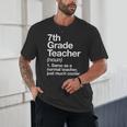7th Grade Teacher Definition Back To School First Day Unisex T-Shirt, novelty gifts, funny gifts 7th Grade Teacher Definition Back To School First Day Unisex T-Shirt, novelty gifts, funny gifts