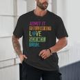 Admit It You Low Key Love Science Bruh Funny Science Teacher Unisex T-Shirt, novelty gifts, funny gifts